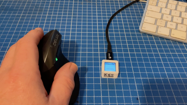 usage during tests - the AtomS3 is connected to a mac for debugging
