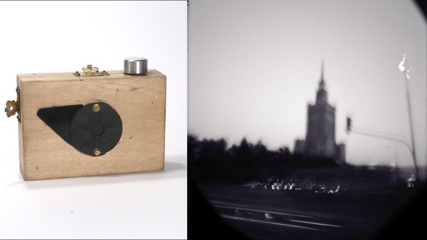 Wooden pinhole box, 120 film. Designed for a minimal size
