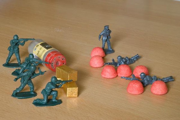 Nous ne pouvons plus executer notre repli par suite du feu ajuste de l'ennemi.